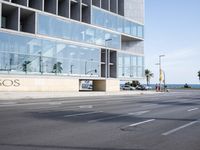 Modern Office Building with Glass Facade in Spain