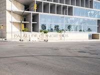 Modern Office Building with Glass Facade in Spain
