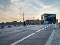 Modern Office Building in Berlin's Financial District