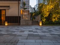 Modern Office Building in Tokyo, Japan