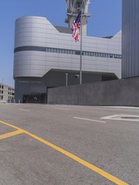 Modern Office Building in the Business District of Los Angeles