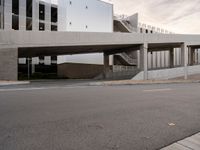 Modern Parking Deck Architecture in Los Angeles