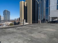 Modern Parking Deck in Atlanta, Georgia