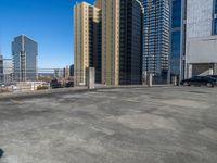 Modern Parking Deck in Atlanta, Georgia