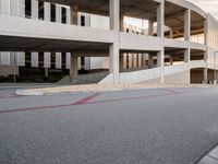 Modern Parking Deck in Los Angeles, California