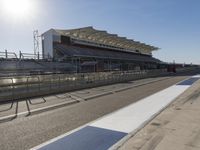 Modern Race Track Stadium in Sunshine