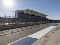 Modern Race Track Stadium in Sunshine