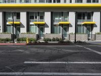 Modern Residential Area in Downtown Los Angeles