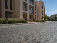 Modern Residential Area in Egypt Under a Clear Sky