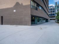 Modern Residential Courtyard in Barcelona