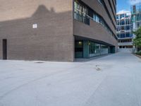 Modern Residential Courtyard in Barcelona