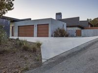 Modern Residential Building in Los Angeles, California, USA