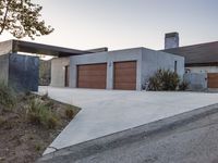 Modern Residential Building in Los Angeles, California, USA