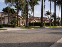 Modern Residential Area in Los Angeles, California
