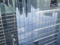 Modern Skyscraper in Metropolis with Glass Walls 003