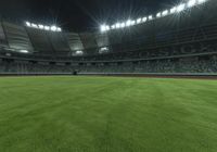 Modern Stadium Night View in Jiangsu, China - 001