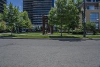 Modern Architecture in Toronto Business District