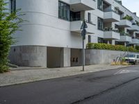 Modern Urban Architecture in Berlin: Daytime Skies and Clouds