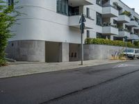 Modern Urban Architecture in Berlin: Daytime Skies and Clouds