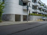 Modern Urban Architecture in Berlin: Daytime Skies and Clouds