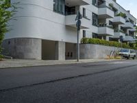 Modern Urban Architecture in Berlin: Daytime Skies and Clouds