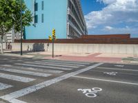 Modern Urban Cityscape in Zaragoza, Spain