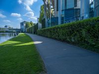 A Modern Urban Landscape in Berlin, Germany