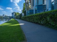 A Modern Urban Landscape in Berlin, Germany