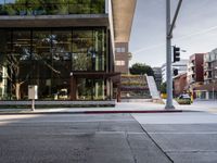 Modern Urban Landscape in Los Angeles, California