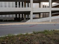 Modern Urban Parking Deck in Los Angeles