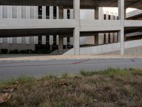 Modern Urban Parking Deck in Los Angeles