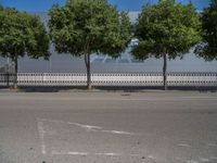 Modern Urban Road in Barcelona, Spain