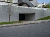 Modern Urban Road in Porto, Portugal