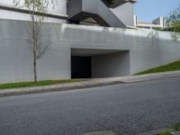 Modern Urban Road in Porto, Portugal