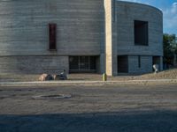 Modern Urban Wall in Salt Lake City, Utah