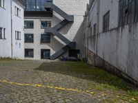 Modern Warehouse in Porto, Portugal with Cobblestone Surfaces