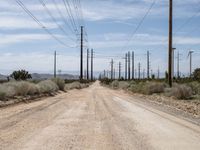 Mojave Desert Road: A Distant Path