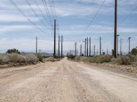 Mojave Desert Road: A Distant Path