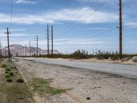 Mojave Landscape with Windmills in Los Angeles