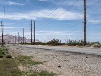 Mojave Landscape with Windmills in Los Angeles