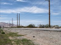 Mojave Landscape with Windmills in Los Angeles
