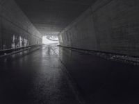 Monochromatic Straight Road in Rural Area 001