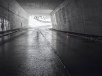 Monochromatic Straight Road in Rural Area