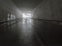 Monochromatic Straight Road in Rural Area 003