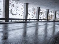 Monochrome Architecture: Bridge in the City