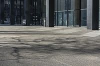 Monochrome City: Reflections in Glass