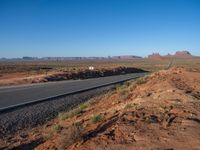 Monument Valley Arizona Dawn Road