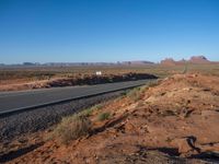 Monument Valley Arizona Dawn Road