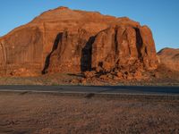 Monument Valley Profile in Arizona Landscape