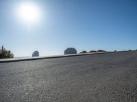 Monument Valley Arizona USA: Sunny Road